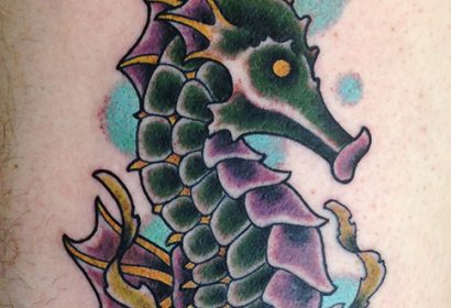 seahorse tattoo