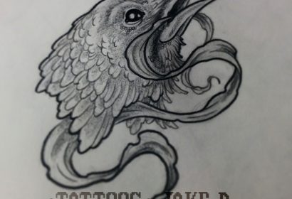 raven tattoo