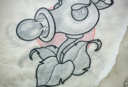 Plants Vs. Zombies tattoo