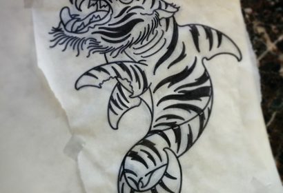 tiger shark tattoo