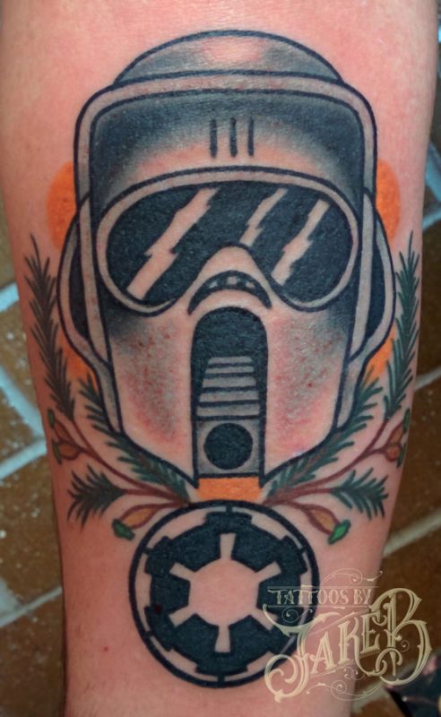 traditional scout trooper tattoo