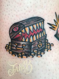 traditional mimic tattoo by Jake B