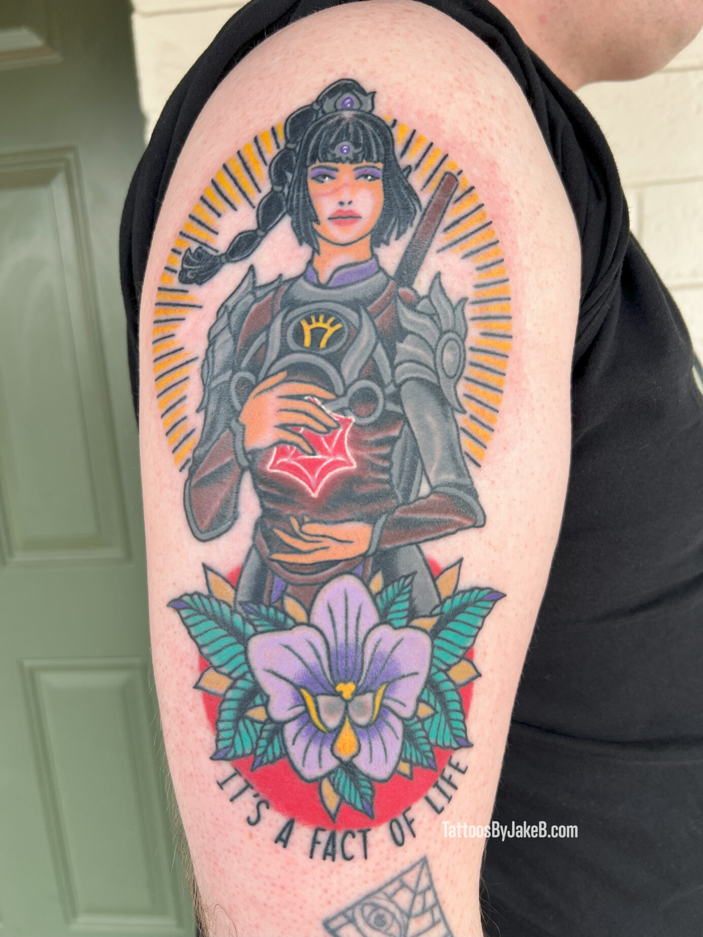 Shadowheart tattoo by Jake B