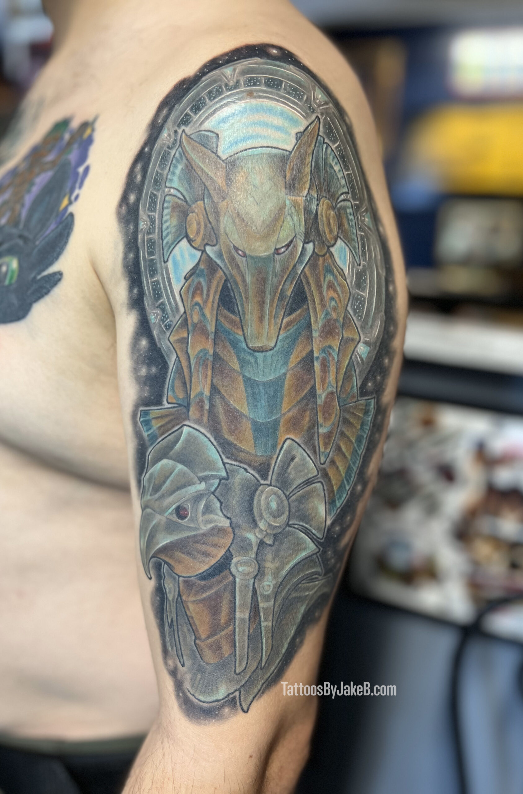 Stargate tattoo by Jake B