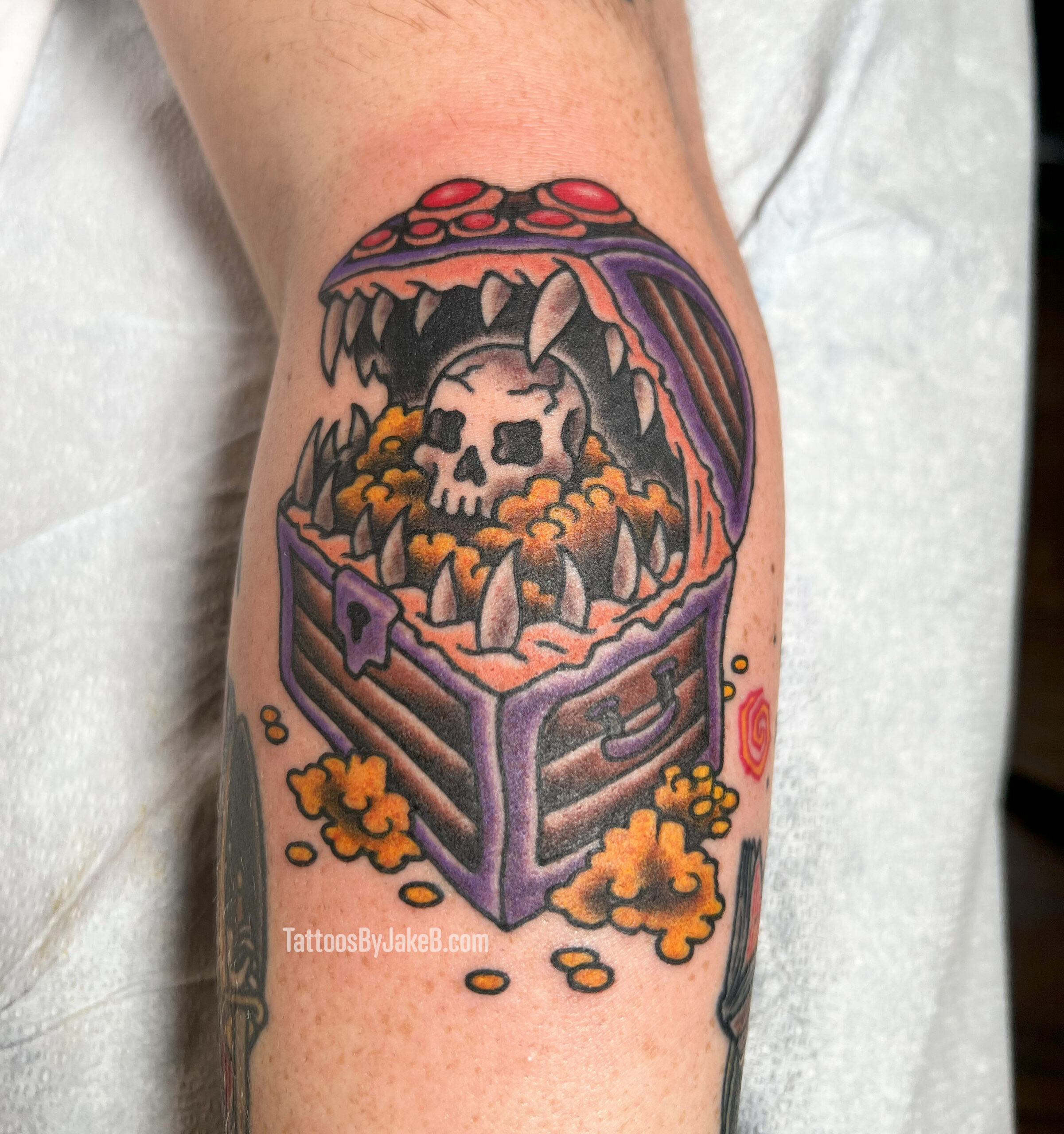 mimic tattoo by Jake B