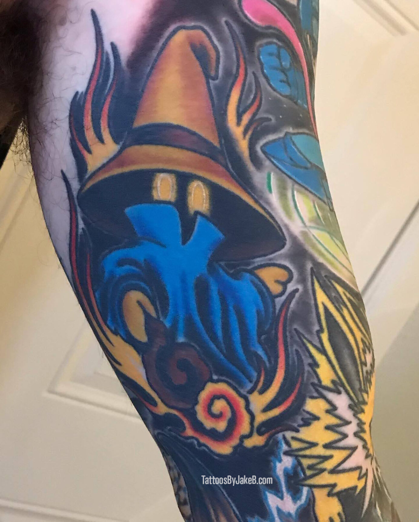 Final Fantasy 9 Vivi tattoo by Jake B